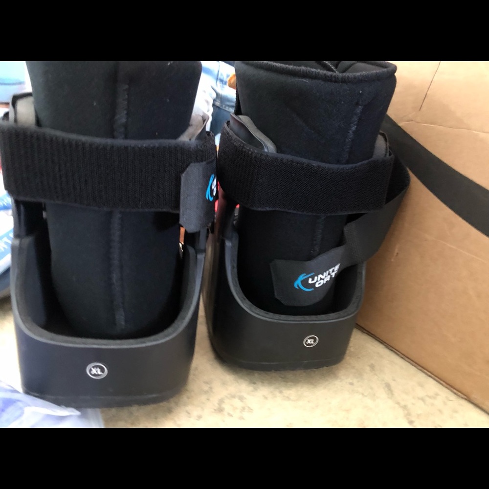 Left and right boot